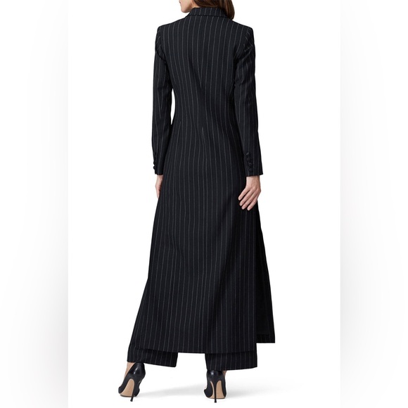 NWOT Sweet Baby Jamie Wool Blend Pinstripe Coat - Picture 4 of 7